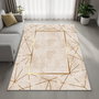 Conceptum Els2400 Alfombra de Terciopelo Multicolor 80 x 120 cm